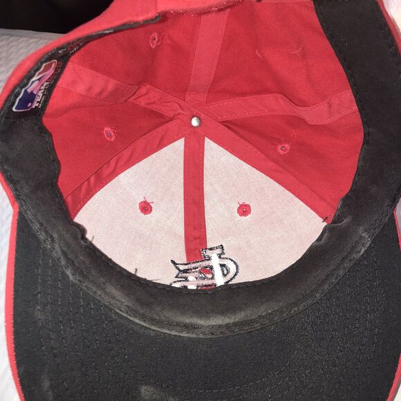 ST LOUIS CARDINALS RED LOGO KIDS YOUTH HAT MLB BASEBALL TEAM MVP AUTHENTIC NEW - Picture 9 of 10